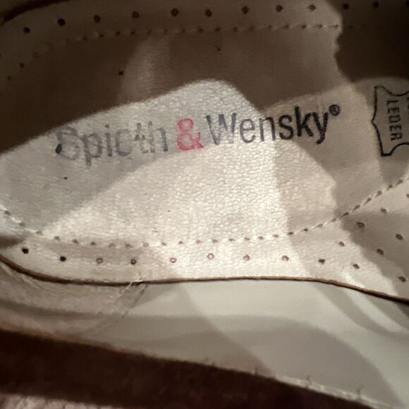 Spieth & Wensky Shoes Men Size 46 US 12 Suede Leather Loafers Side Lacing Casual - Picture 7 of 9